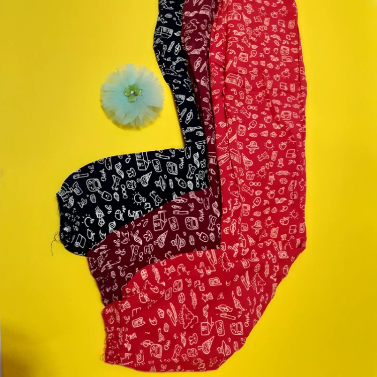 شلوار نخی دخترانه