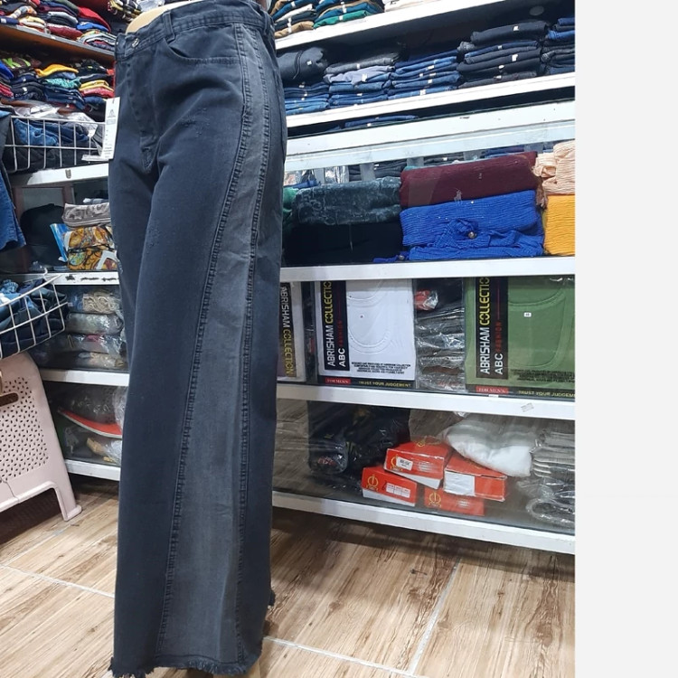 شلوار شافل فول بگ زنانه