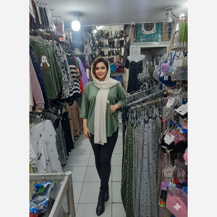 بلوز لش مخمل دخترانه و زنانه فری سایز