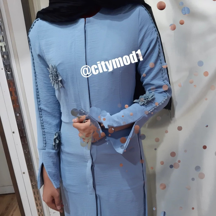 مانتو سه گل دندان موشی