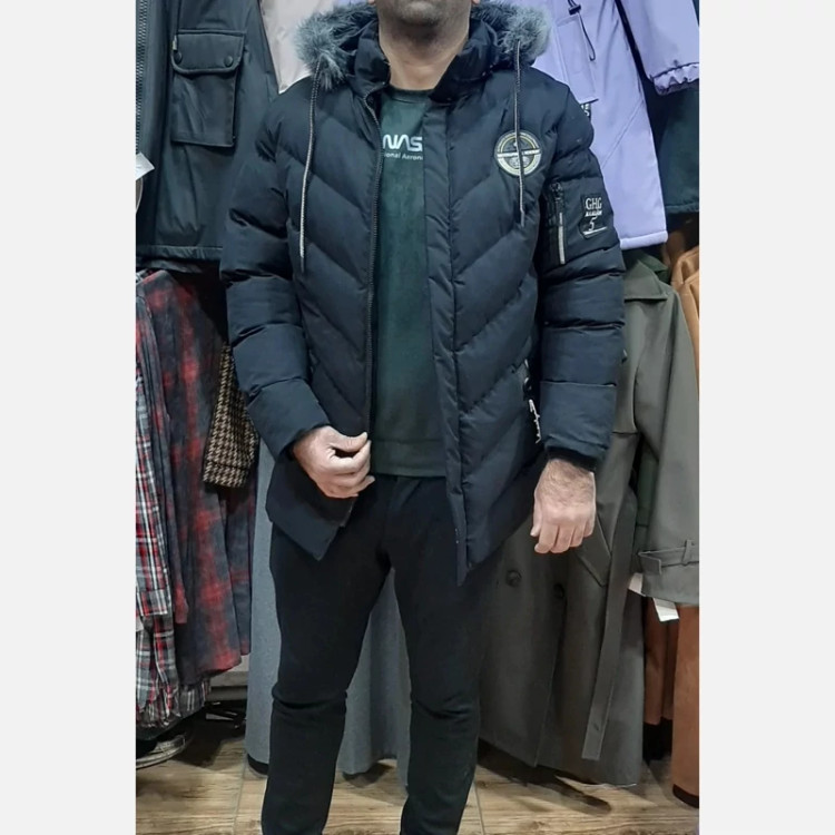 کاپشن اسپرت داخل پشمی