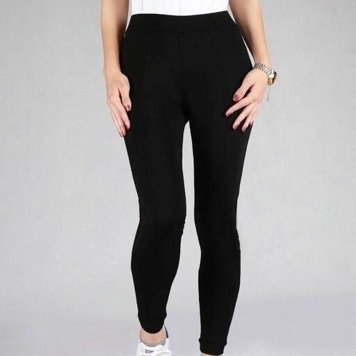 شلوار تیپ کش زنانه مشکی کار اعلاء با ضمانت سایزXl 2xl 3xl 4xl 5xl دمپا تنگ و راستا