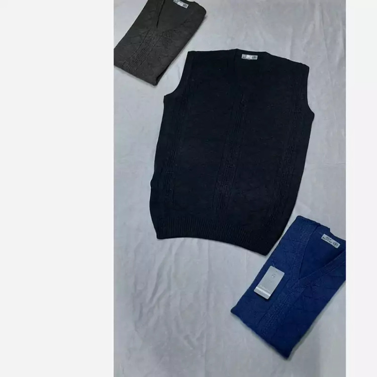ژیله بافت مردانه فری سایز به سایز L XL 2XL میخوره