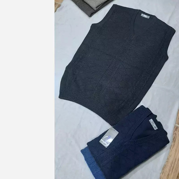 ژیله بافت مردانه فری سایز به سایز L XL 2XL میخوره