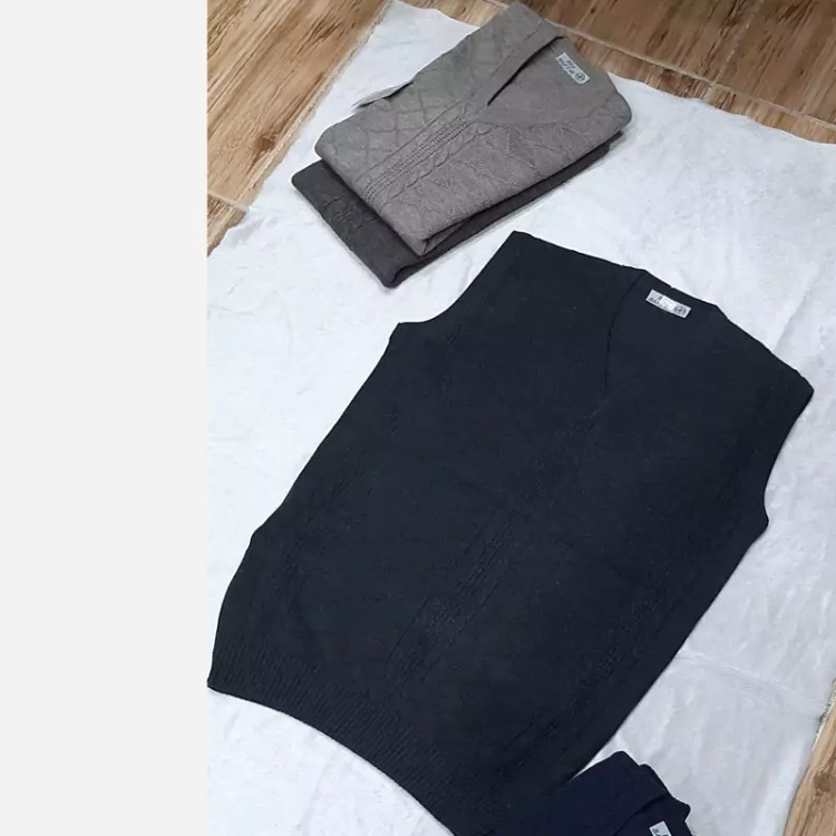 ژیله بافت مردانه فری سایز به سایز L XL 2XL میخوره