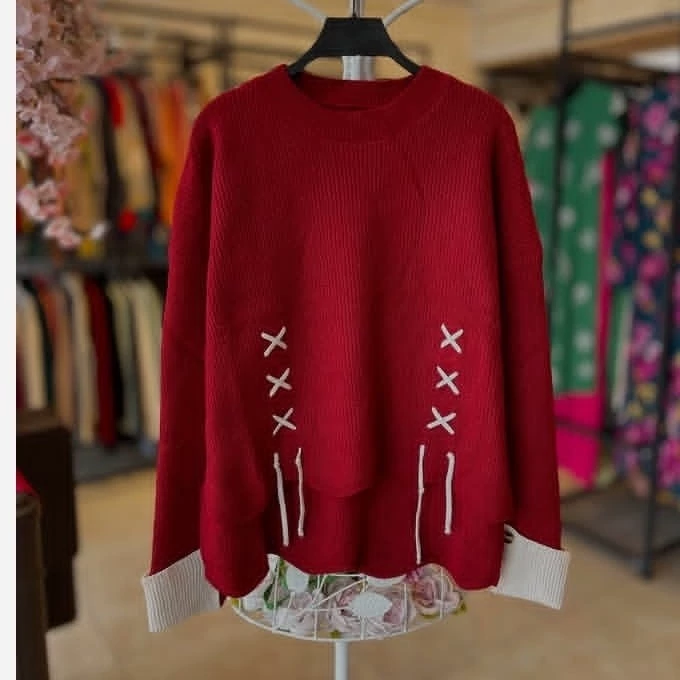 بلوز بافت زنانه یلدایی