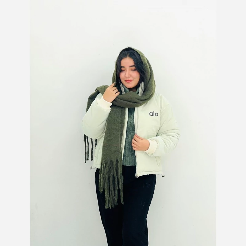 کاپشن زنانه و دخترانه چاپی